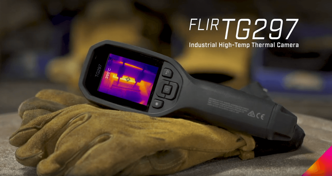 Des mesures haute température avec la FLIR TG297